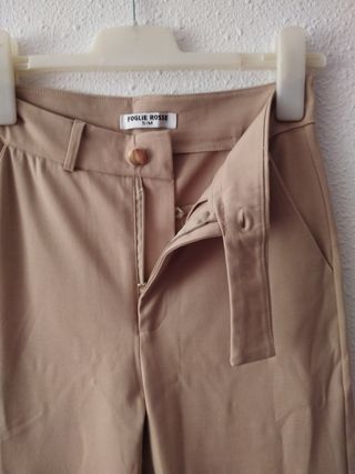 Pantalón elegante beige