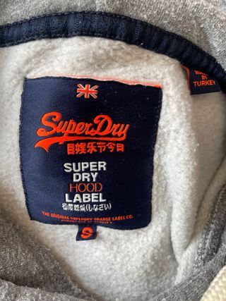 Sudadera Superdry Gris Multicolor S