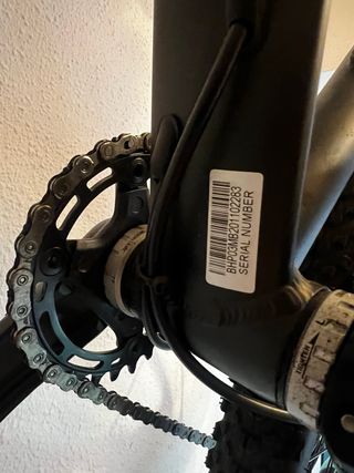 Bicicleta de Montaña Negra
