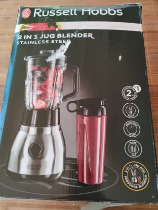 Batidora Russell Hobbs 2 en 1 Jug Blender