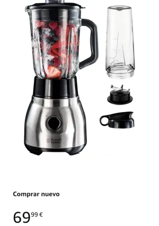 Batidora Russell Hobbs 2 en 1 Jug Blender