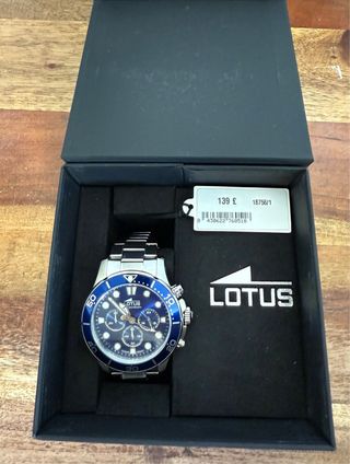 Reloj Lotus Hombre Esfera Azul 18756/1
