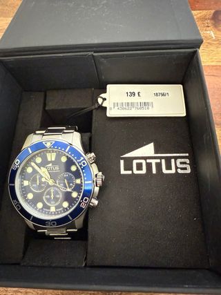 Reloj Lotus Hombre Esfera Azul 18756/1