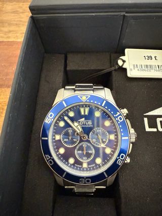 Reloj Lotus Hombre Esfera Azul 18756/1