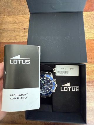 Reloj Lotus Hombre Esfera Azul 18756/1