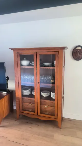 Conjunto Muebles Salón Madera
