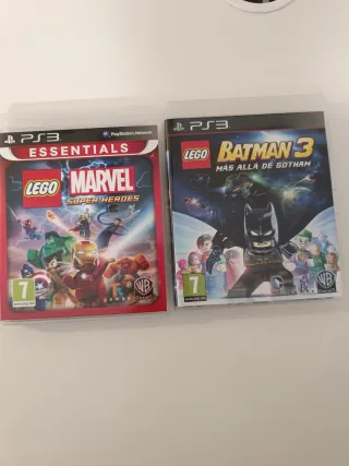 Lego Batman 3 y Marvel Super Heroes PS3