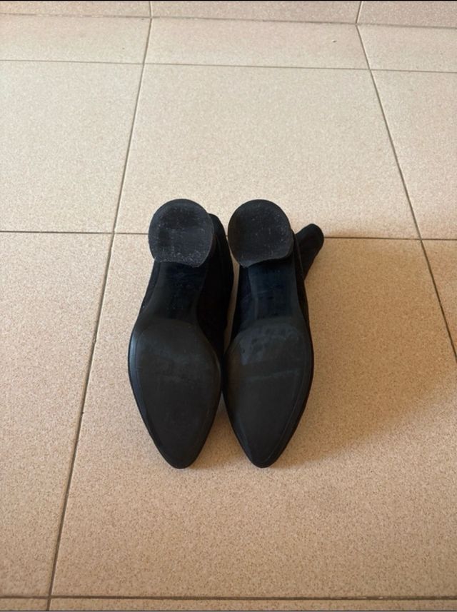 Botines negros Stradivarius 