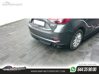 AÑADIDO DE DIFUSOR MAZDA 3 2017-- NEGRO MATE