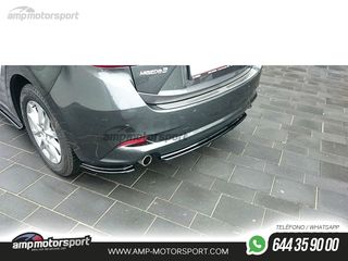 AÑADIDO DE DIFUSOR MAZDA 3 2017-- NEGRO MATE