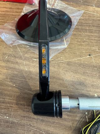 Retrovisore moto con led integrado