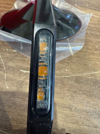 Retrovisore moto con led integrado