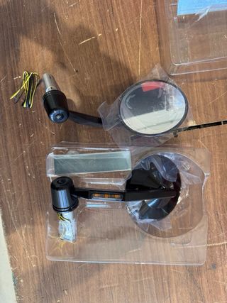 Retrovisore moto con led integrado