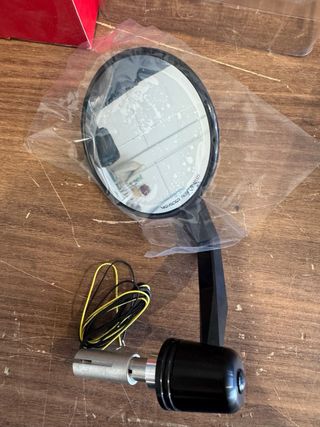 Retrovisore moto con led integrado