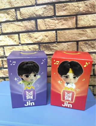 Figuras McDonald's BTS Tiny Tan Jin