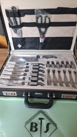 Valigetta Buchos Posate Acciaio Inox