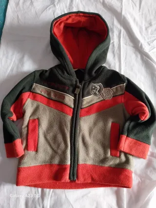 Felpa pile pesante bambino 2 anni