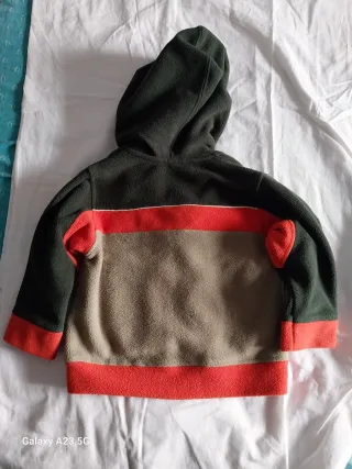 Felpa pile pesante bambino 2 anni