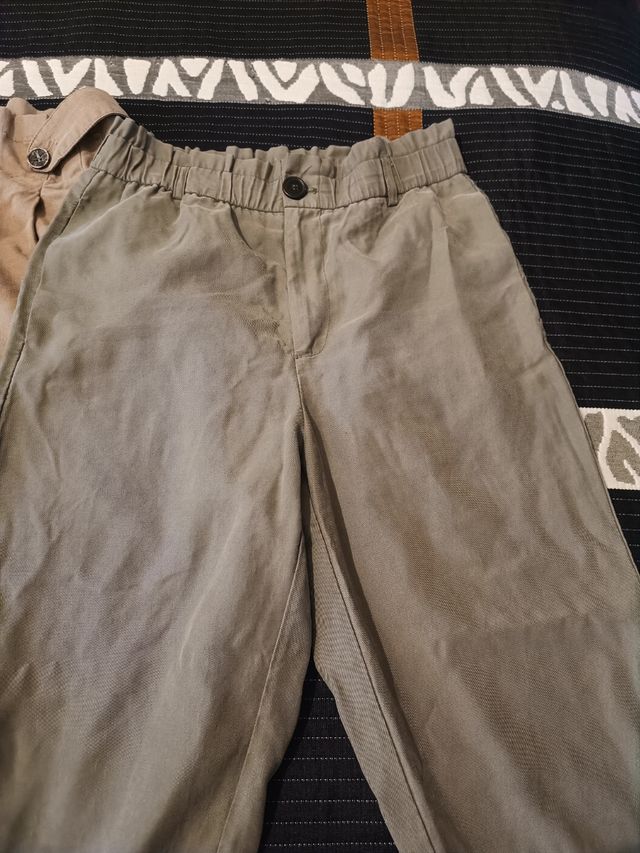 2 Pantalones Mujer Talla L (40)