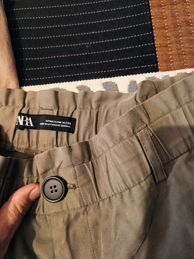 2 Pantalones Mujer Talla L (40)