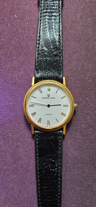 Reloj Universal Geneve Cuarzo Dorado Unisex 