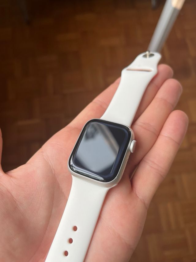 Apple Watch Serie 8 41mm Argento LTE gps+cellular