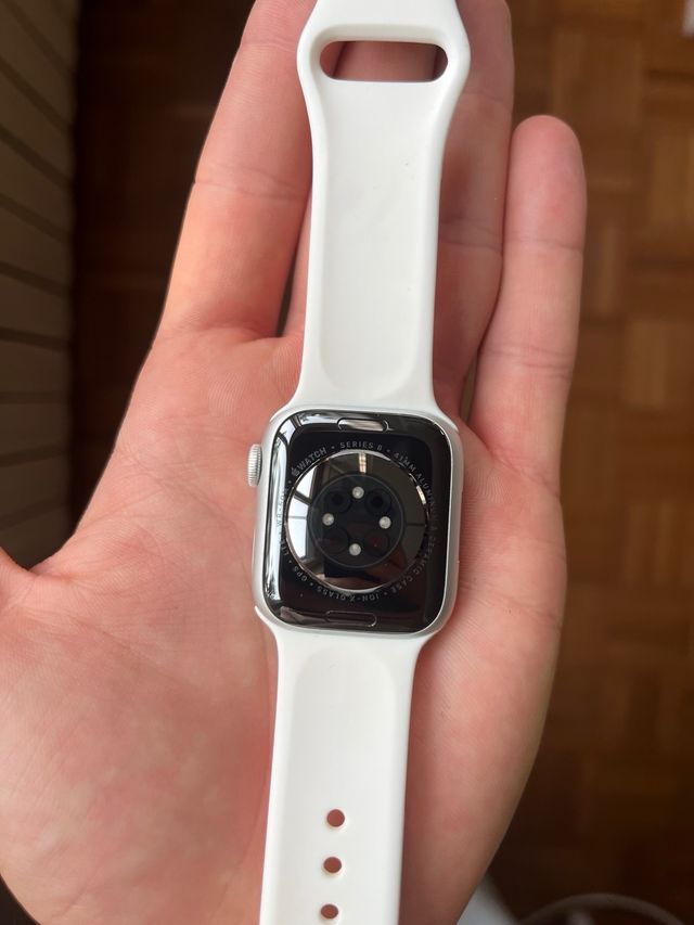 Apple Watch Serie 8 41mm Argento LTE gps+cellular