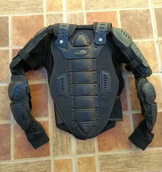 Peto Motocross Niño Talla 4XS Negro