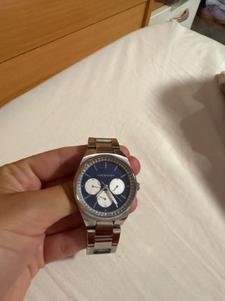 Reloj Viceroy Mujer Azul y Plateado