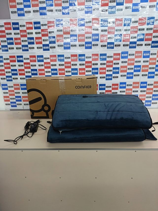 ✅ Colchoneta Masajeador Cuerpo Completo Calefacción Comfier