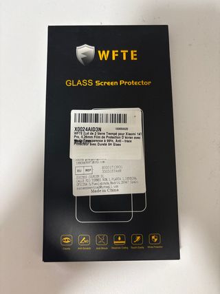 Pellicola salvaschermo in vetro WFTE per Xiaomi 14T Pro