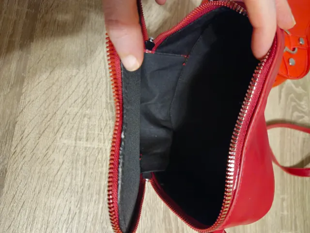 Bolso Corazón vino negociable