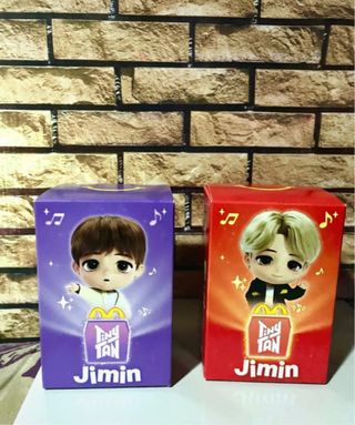 Figuras BTS McDonald's Tiny Tan Jimin
