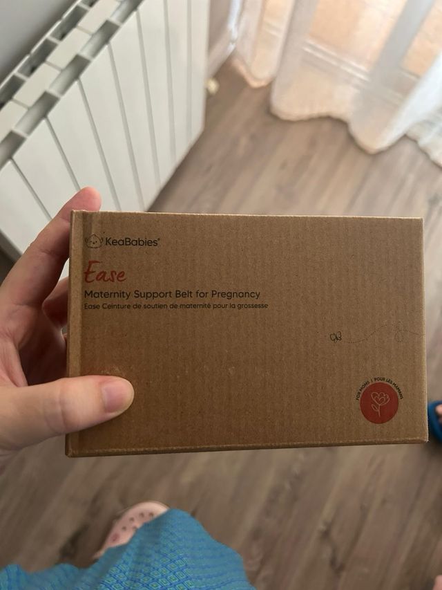 Cinturón Embarazo ajustable KeaBabies Ease Beige