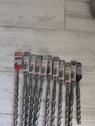 Juego 11 brocas SDS plus