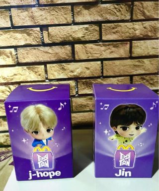 Figura BTS McDonald's Tiny Tan J-Hope Jin