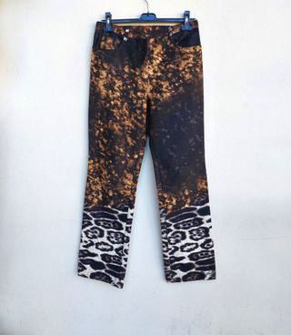 Jeans Marisa Monti vintage maculati e leopardati
