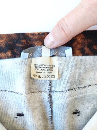 Jeans Marisa Monti vintage maculati e leopardati