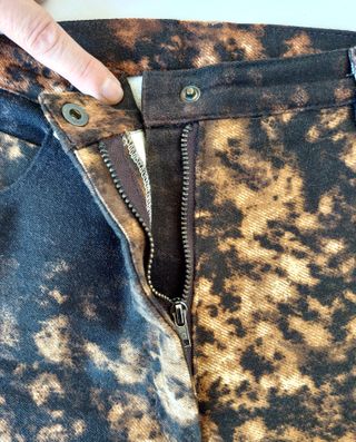 Jeans Marisa Monti vintage maculati e leopardati