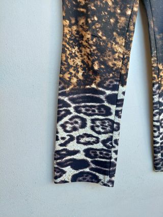 Jeans Marisa Monti vintage maculati e leopardati