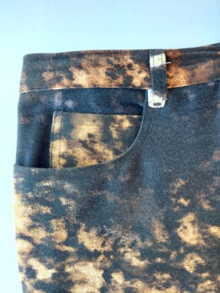 Jeans Marisa Monti vintage maculati e leopardati