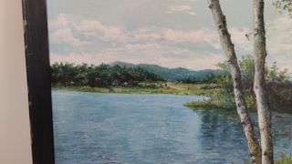 Cuadro Óleo Paisaje Original J. Alarcon