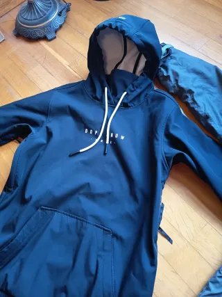 Chaqueta DC Snowboard Gris/Rosa Talla M