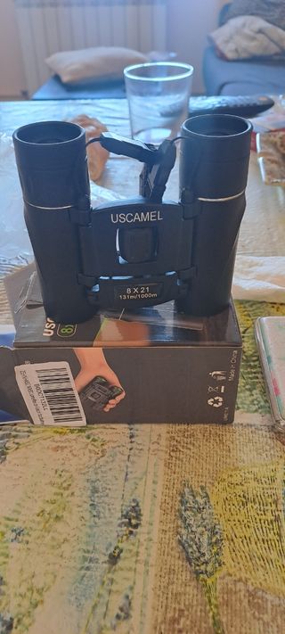 Prismáticos USCAMEL 8x21 Nuevos en Caja 

