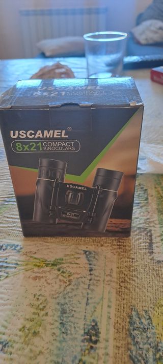 Prismáticos USCAMEL 8x21 Nuevos en Caja 

