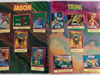 Álbum Cromos Power Rangers Completo 1994
