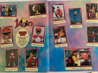 Álbum Cromos Power Rangers Completo 1994