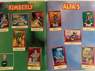 Álbum Cromos Power Rangers Completo 1994
