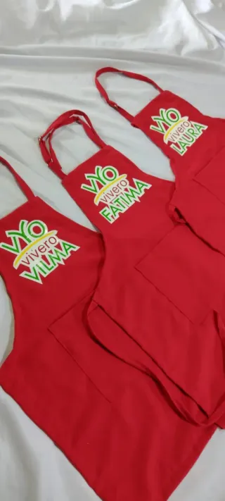 Delantales personalizados