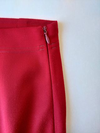 Pantaloni vintage colore bordeaux